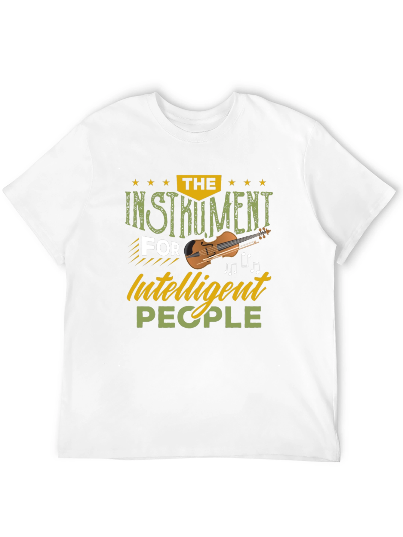 Intelligent People Instrument Graphic T-Shirt