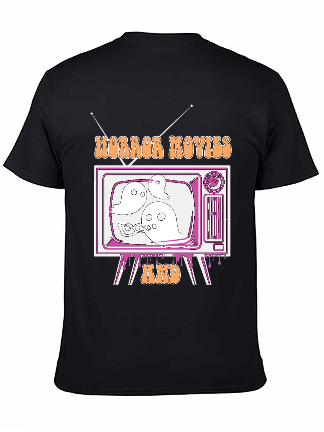 Horror Movies & Chill Graphic Tee