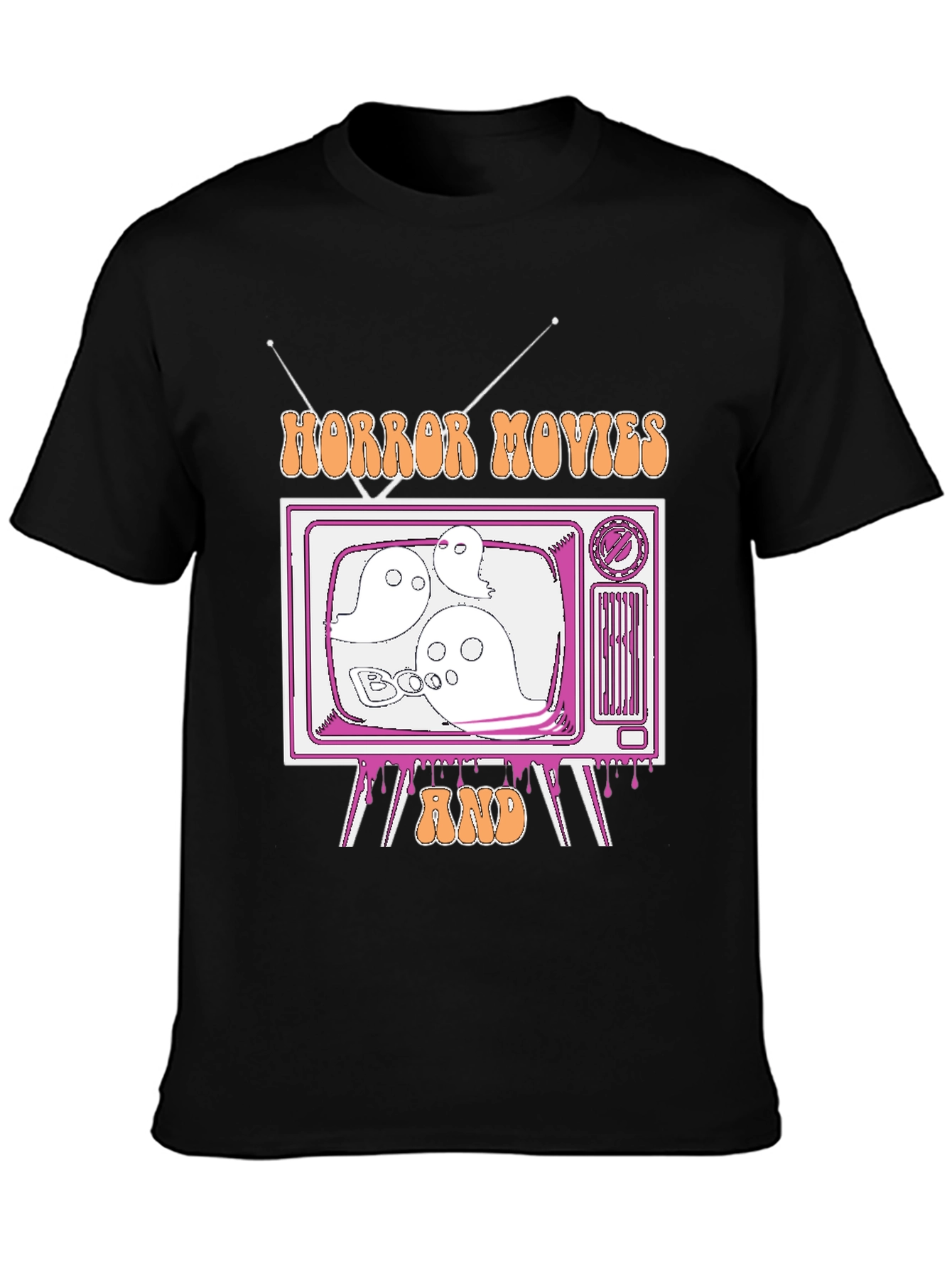 Horror Movies & Chill Graphic Tee
