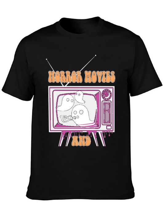 Horror Movies & Chill Graphic Tee
