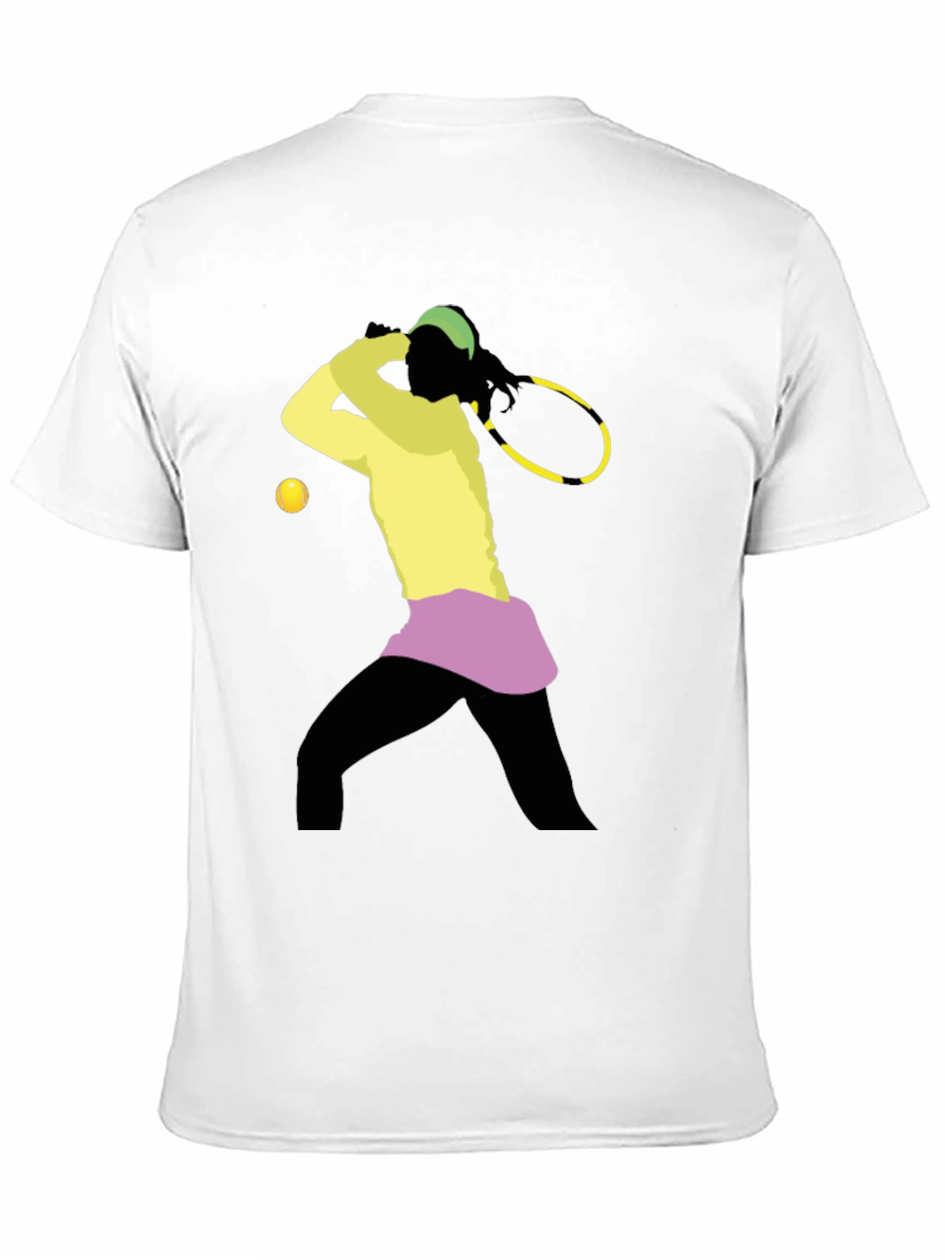 Tennis Player Graphic T-Shirt