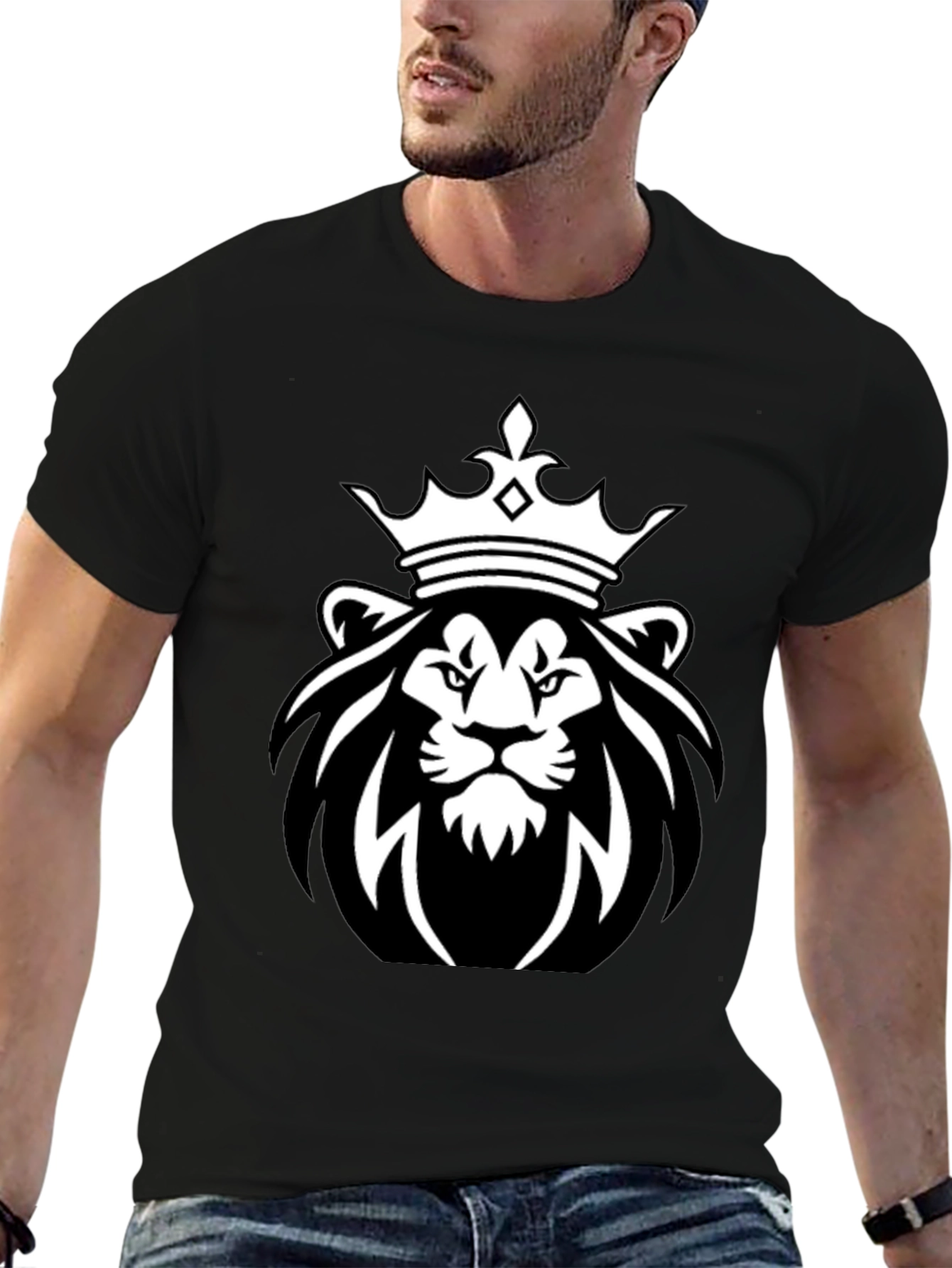 Lion King Graphic Tee - Black