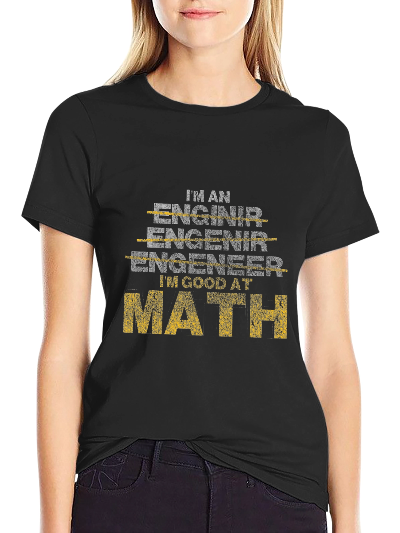 Engineer Good at Math Funny T-Shirt