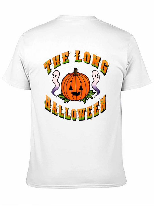 The Long Halloween T-Shirt Pumpkin and Ghosts