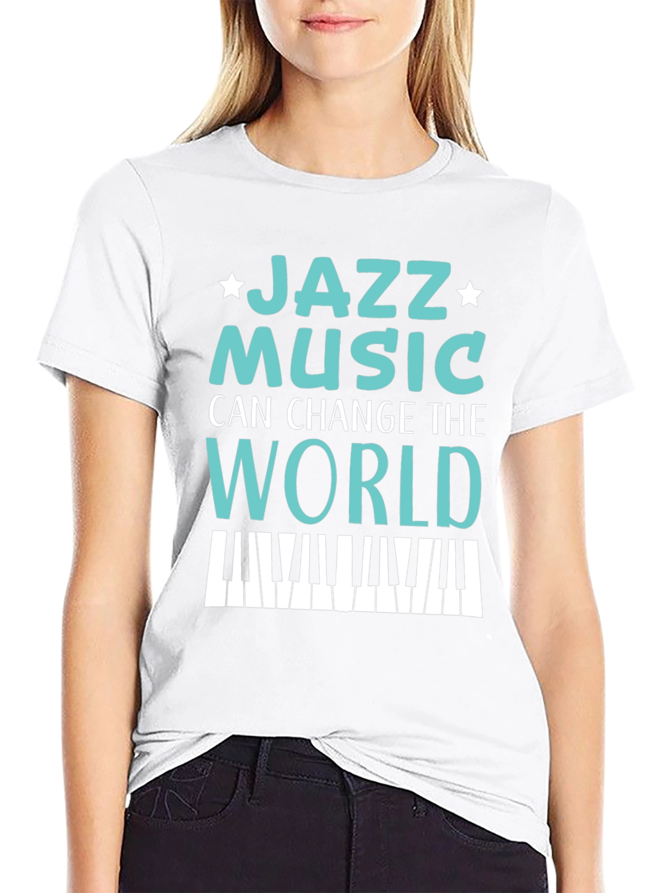 Jazz Music Can Change the World T-Shirt