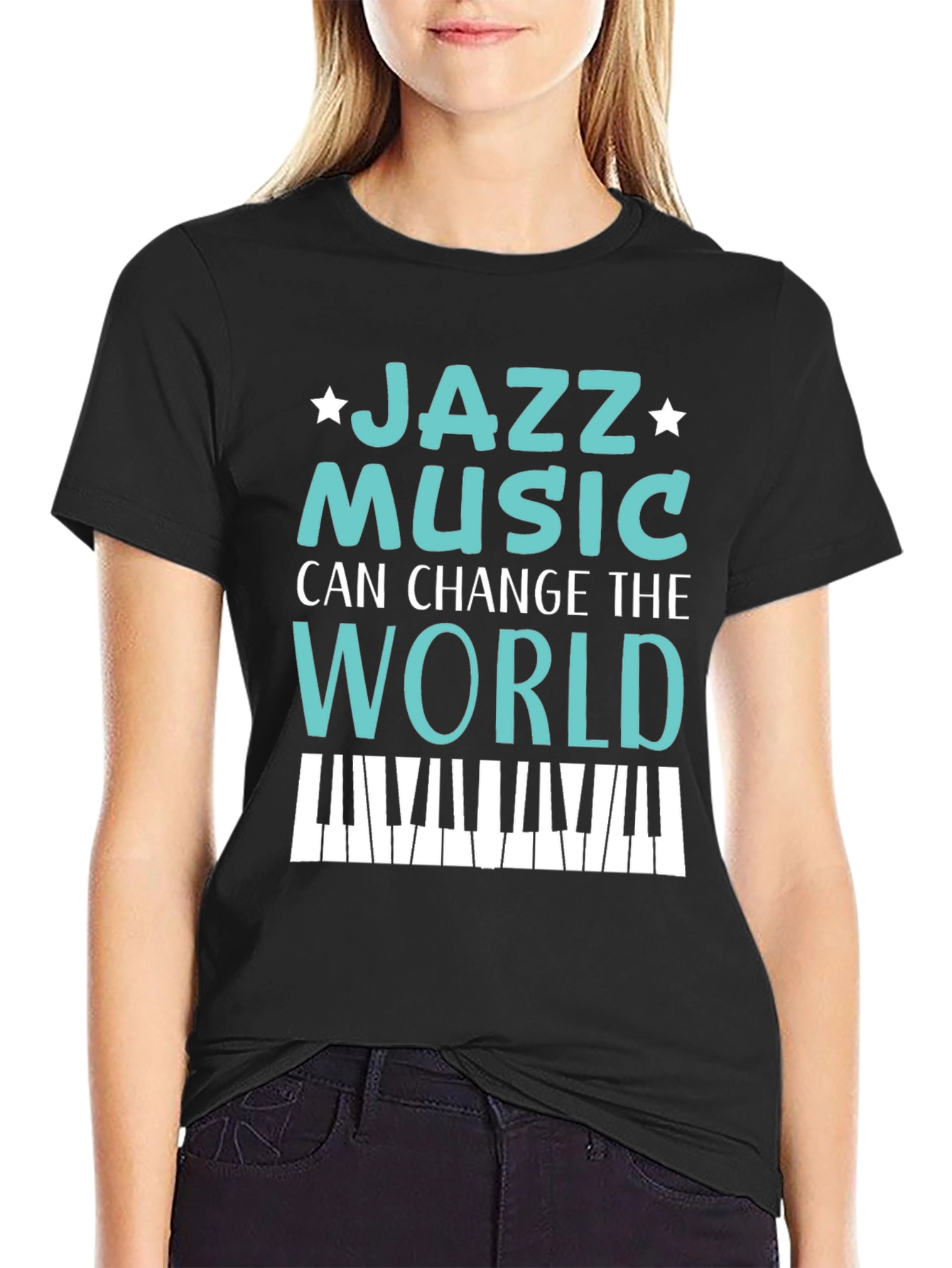 Jazz Music Can Change the World T-Shirt
