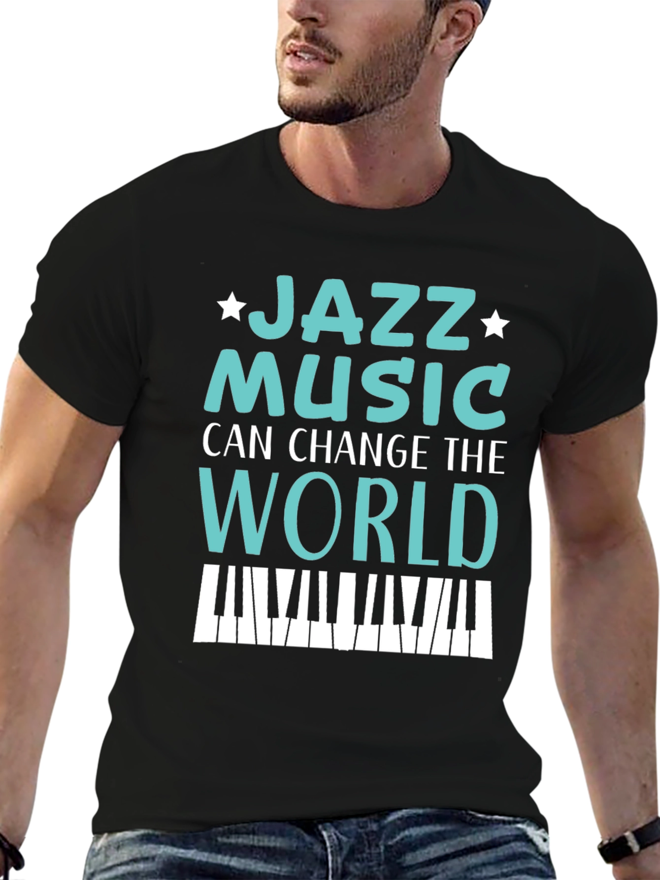 Jazz Music Can Change the World T-Shirt