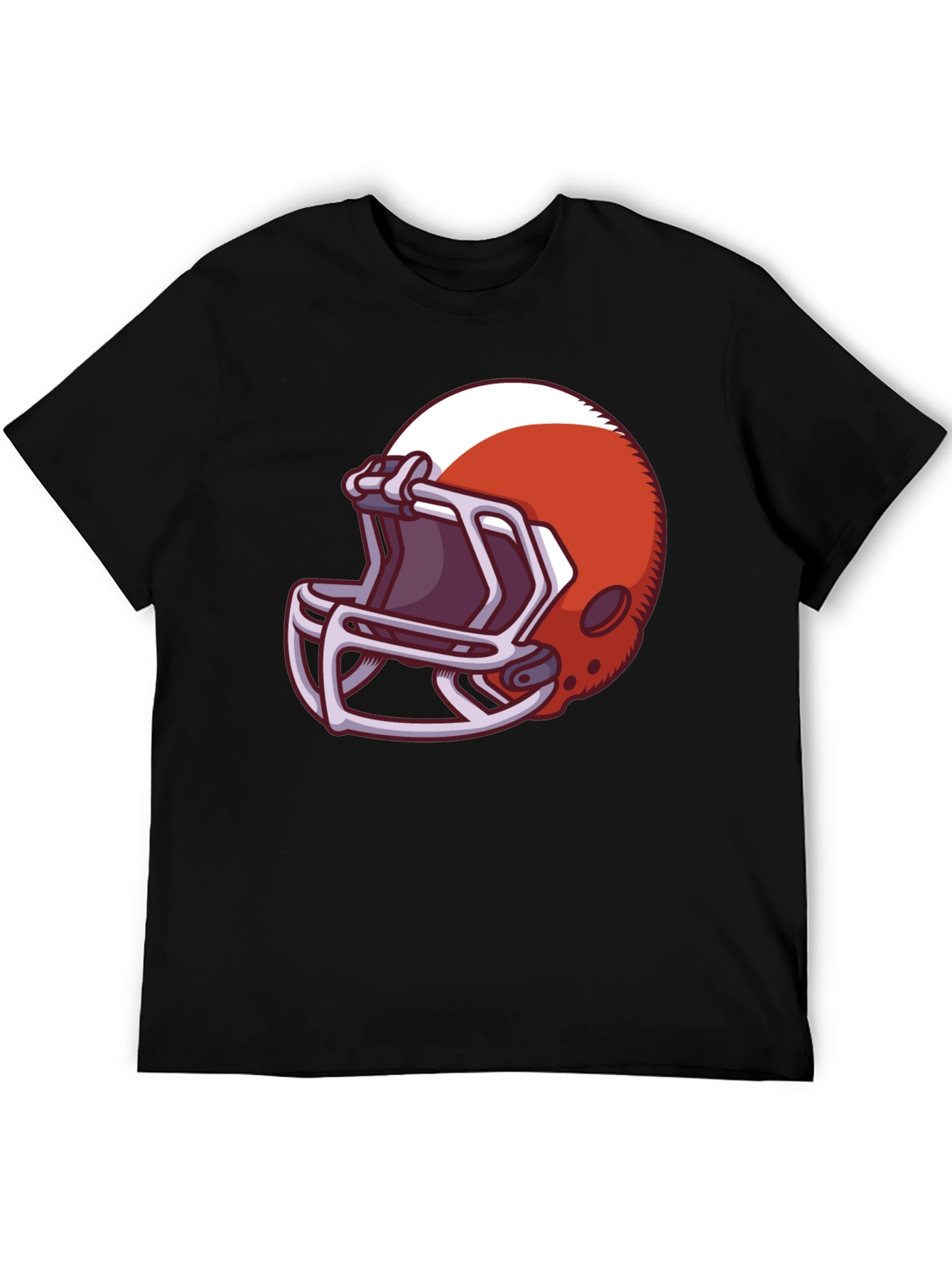 Football Helmet Graphic T-Shirt