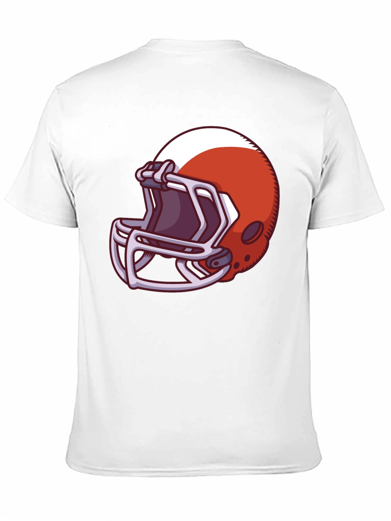 Football Helmet Graphic T-Shirt