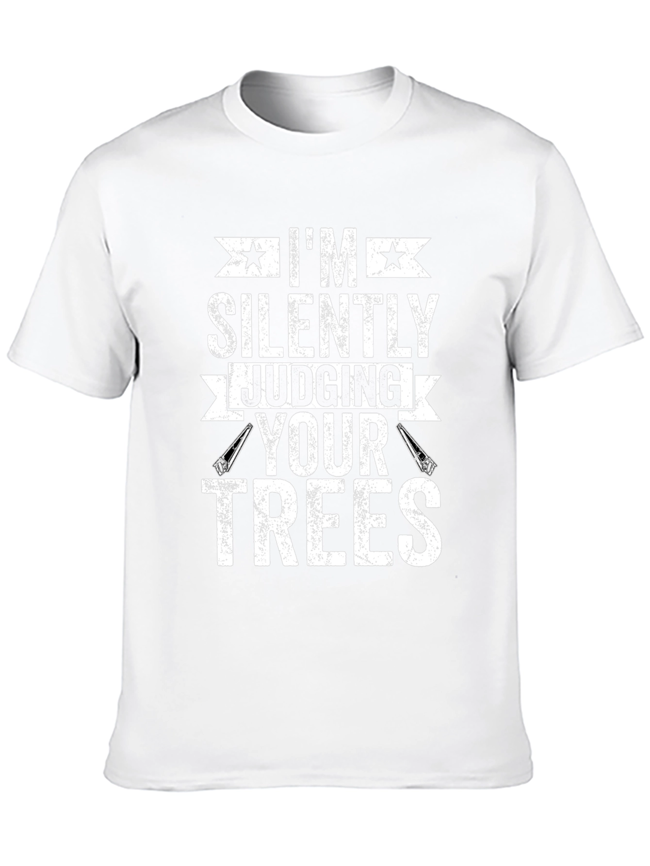 Silently Judging Your Trees Funny T-Shirt