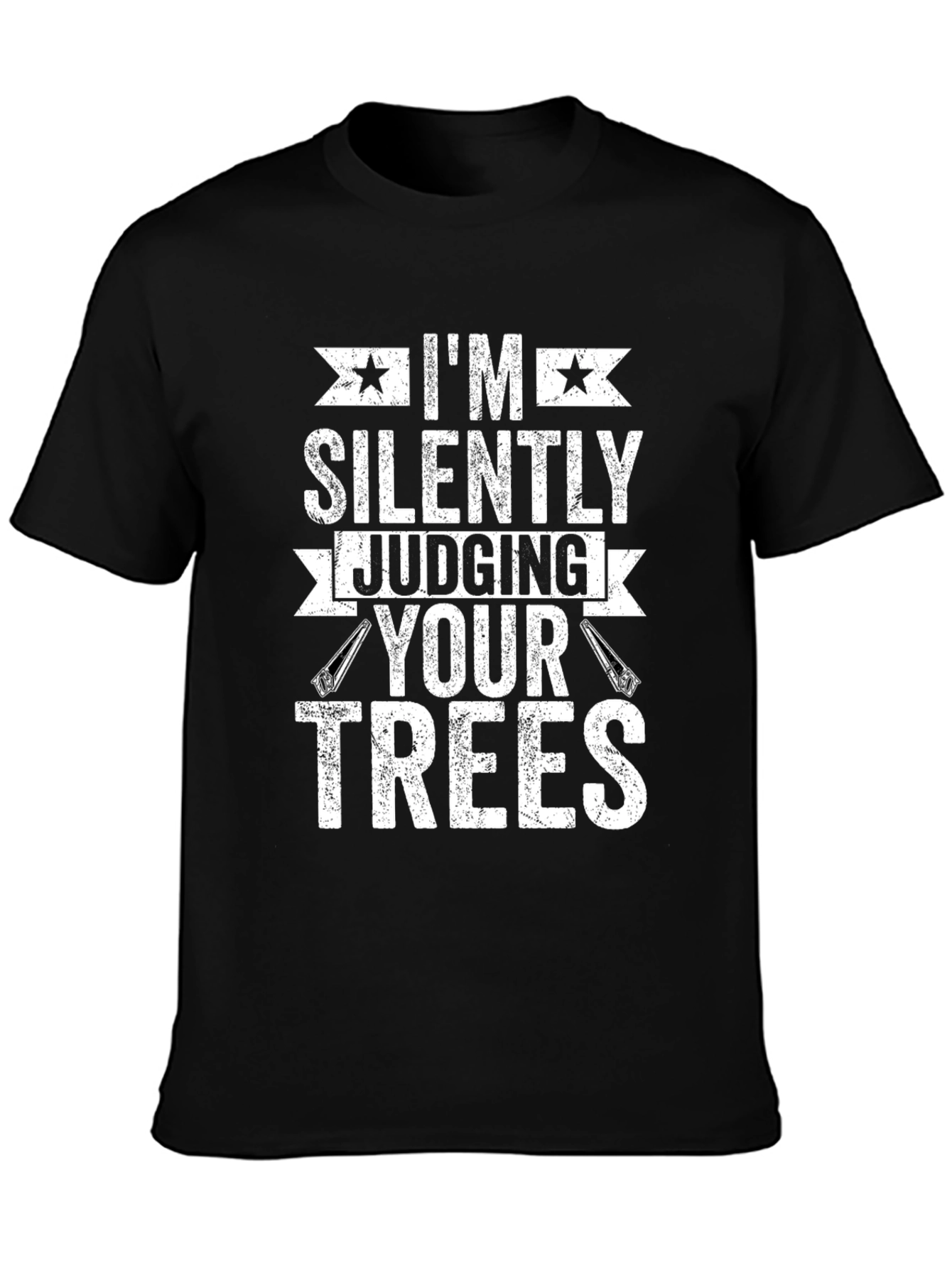 Silently Judging Your Trees Funny T-Shirt