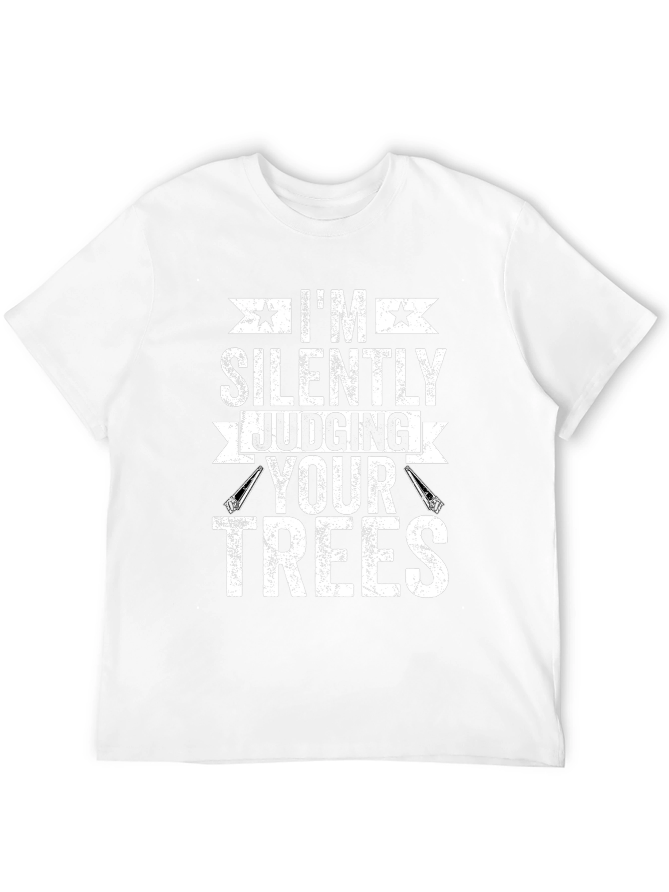 Silently Judging Your Trees Funny T-Shirt