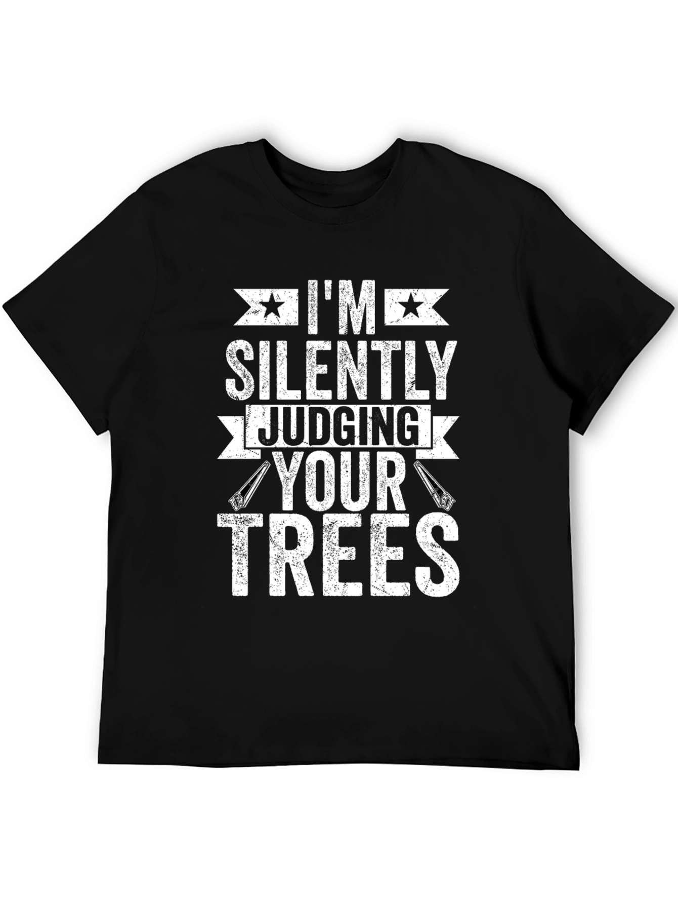 Silently Judging Your Trees Funny T-Shirt