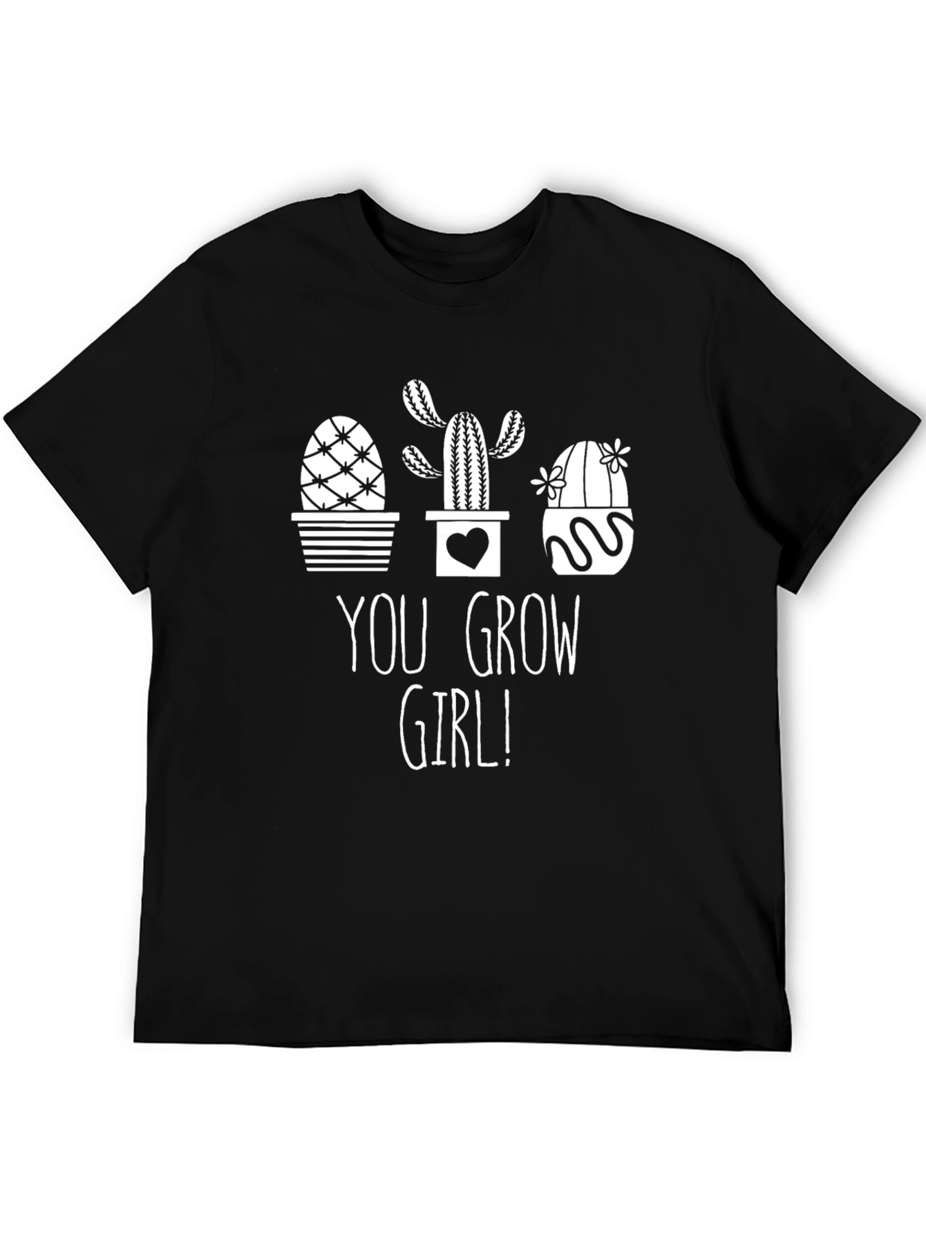 You Grow Girl! Cactus Graphic Tee