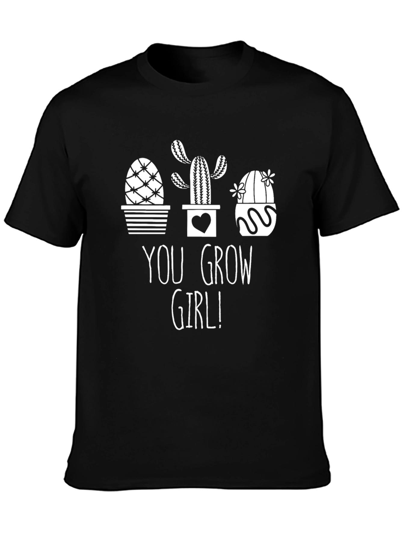 You Grow Girl! Cactus Graphic Tee