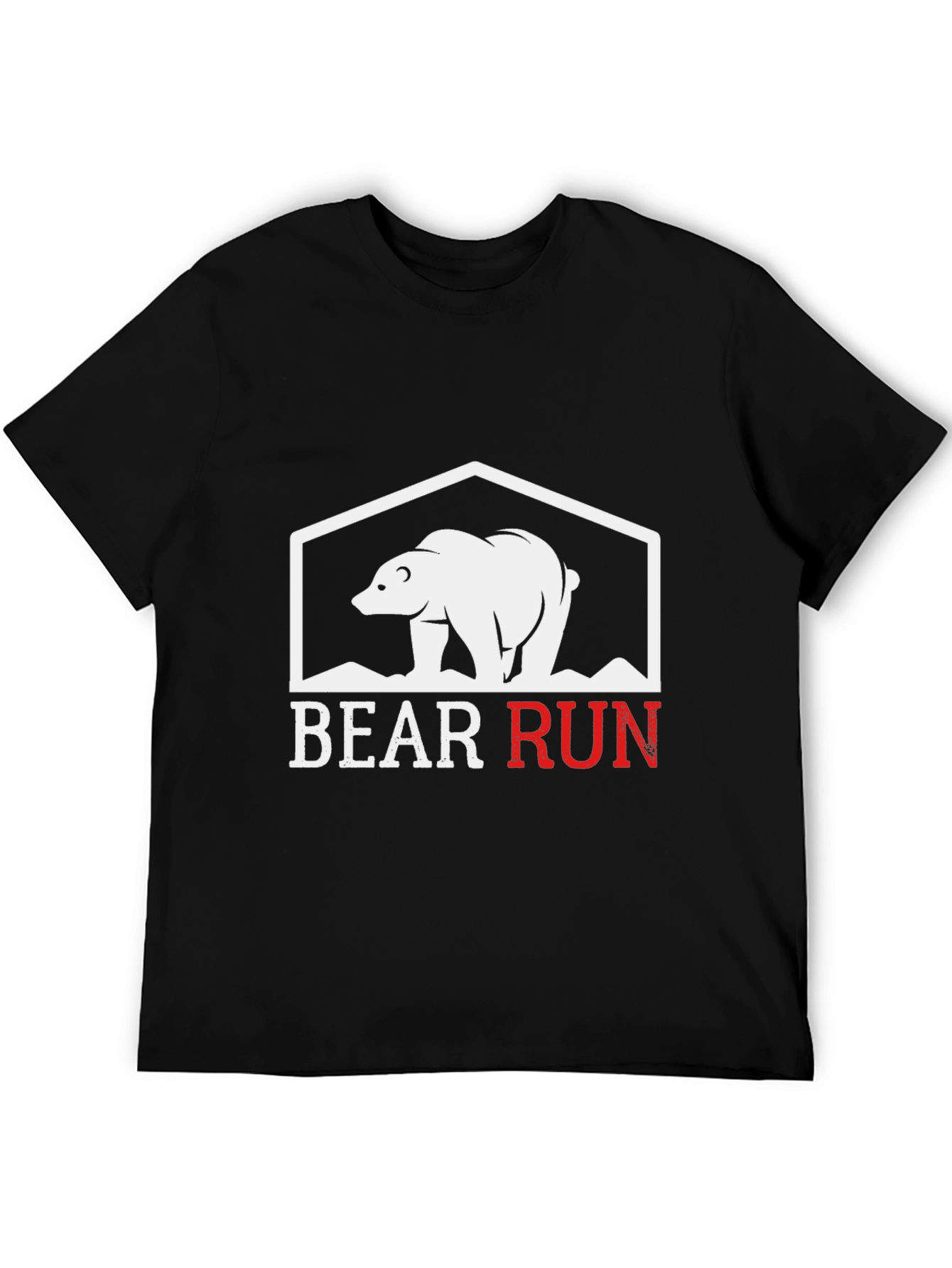 Bear Run Graphic T-Shirt - Stylish & Comfortable