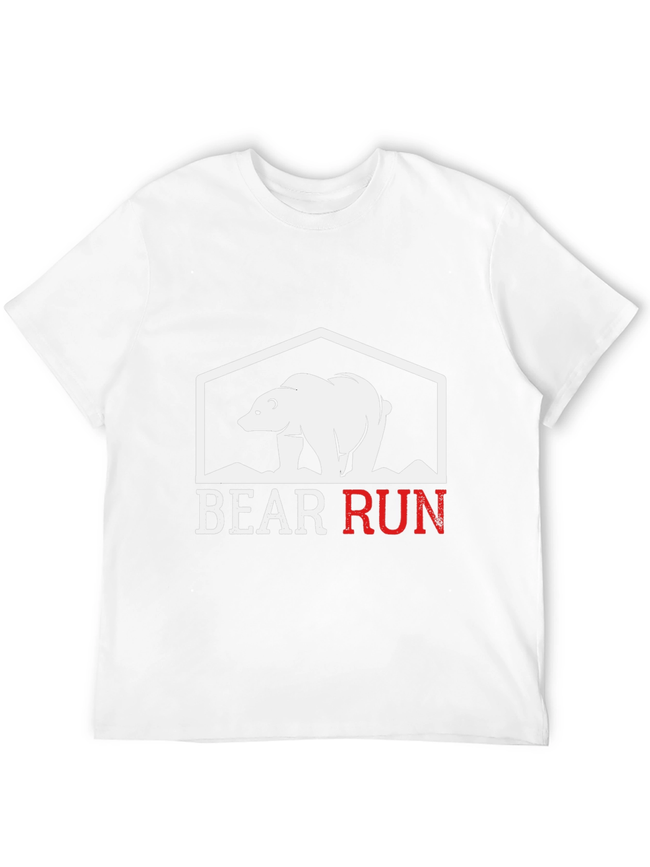 Bear Run Graphic T-Shirt - Stylish & Comfortable