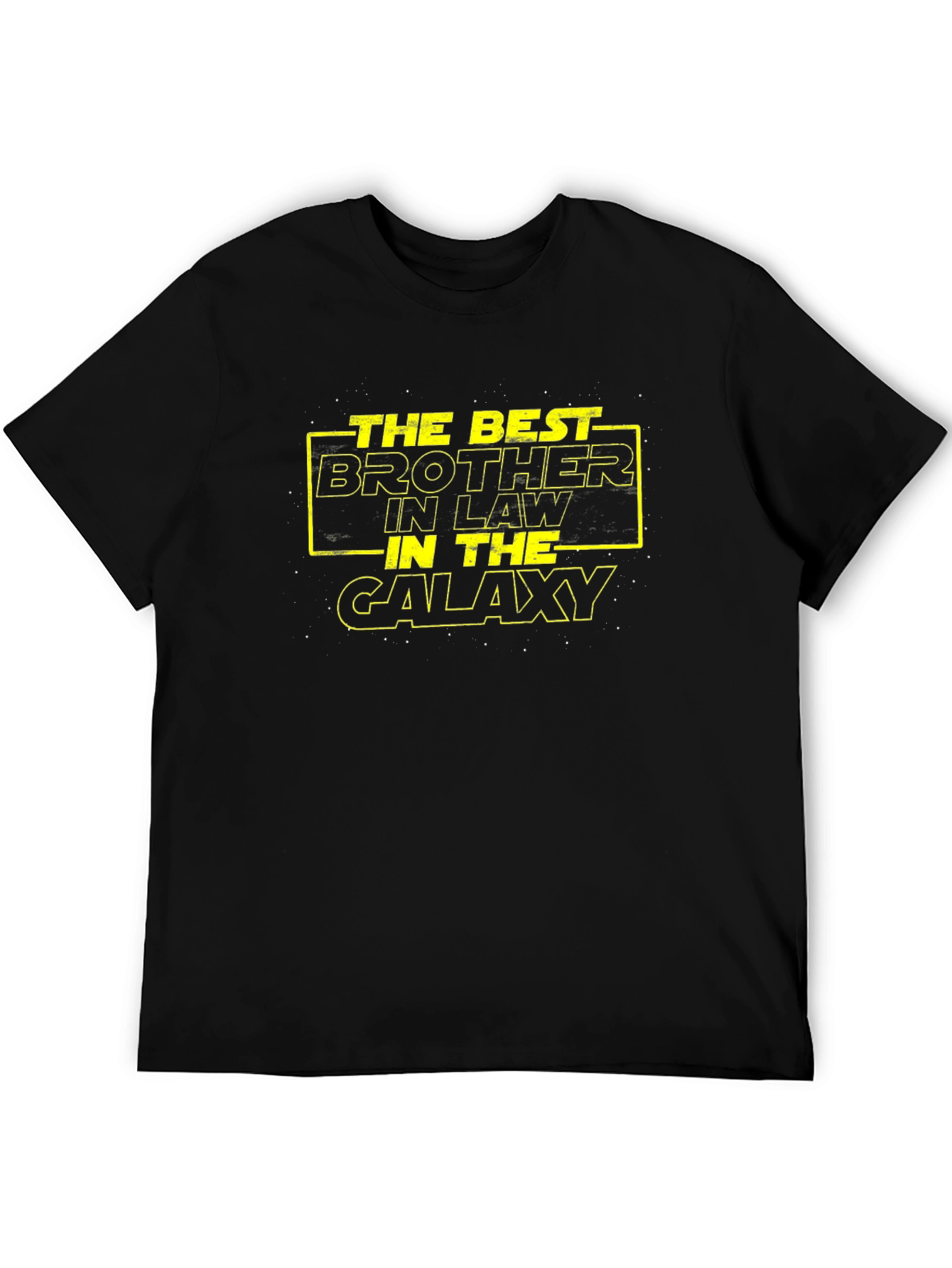 Best Brother-in-Law Star Wars Style Black T-Shirt
