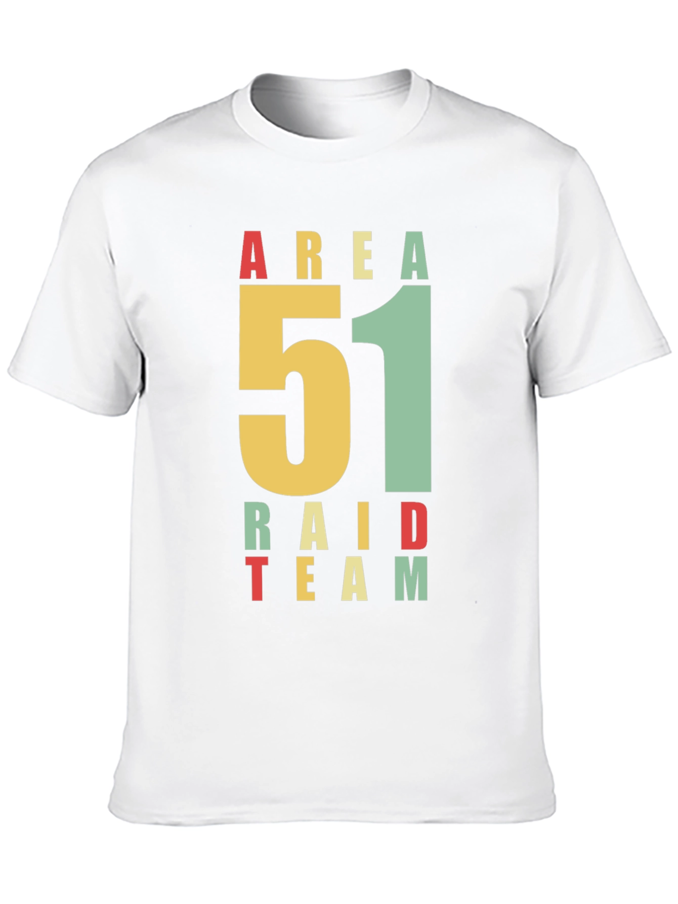 Area 51 Raid Team Graphic T-Shirt - Black