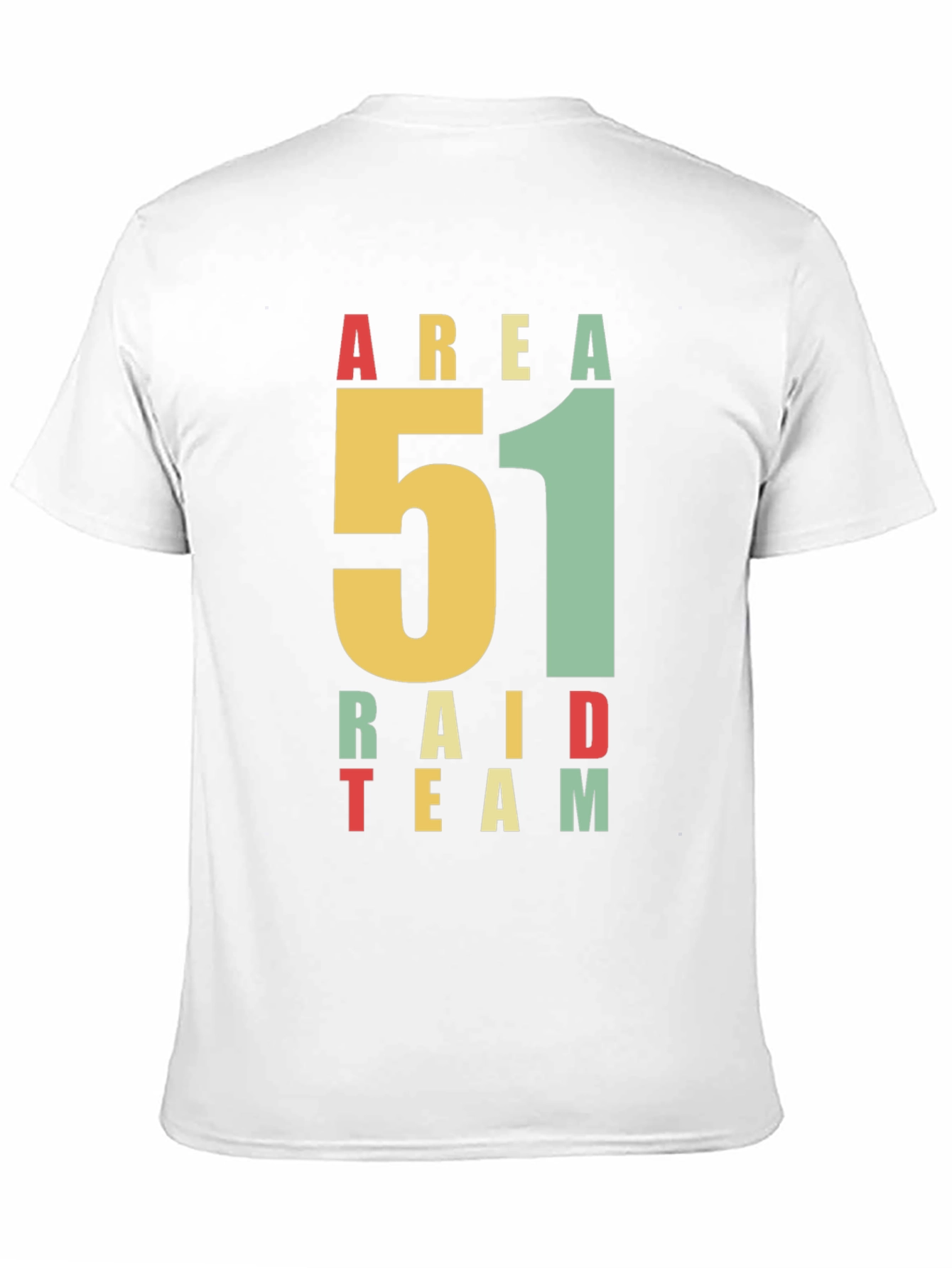 Area 51 Raid Team Graphic T-Shirt - Black