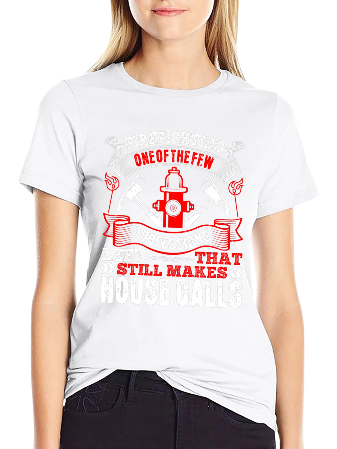 Firefighter T-Shirt - House Calls Graphic Tee