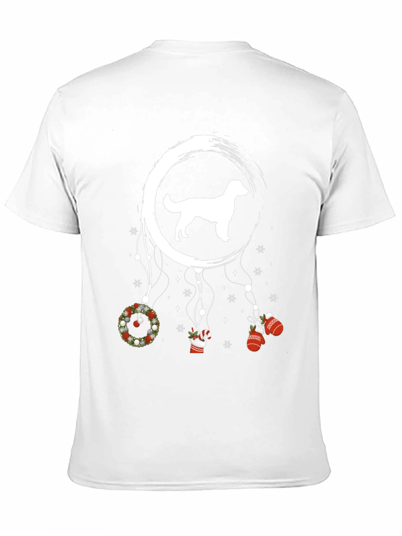 Christmas Dog Dream Catcher T-Shirt
