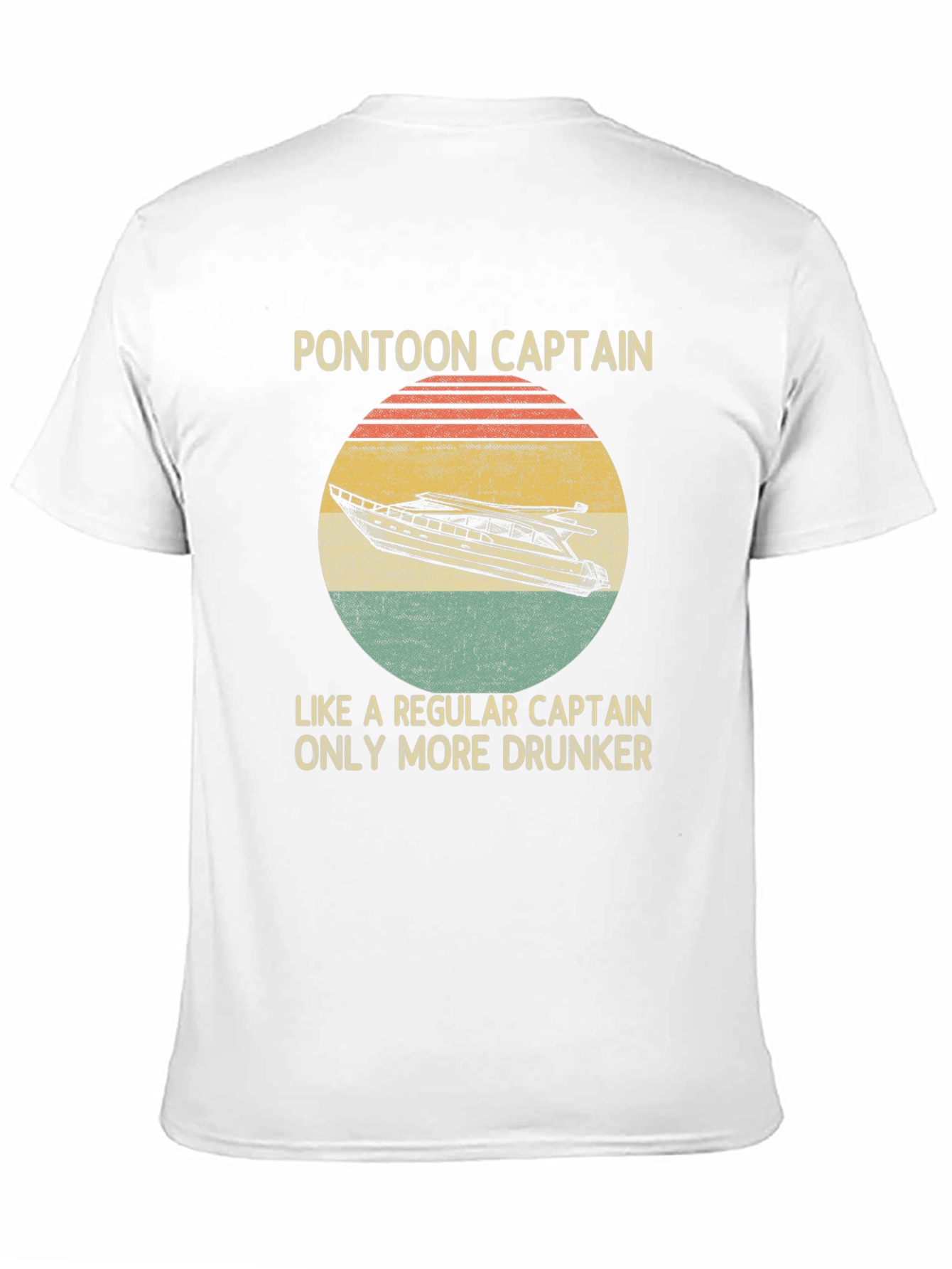 Pontoon Captain T-Shirt - Funny Boating Tee