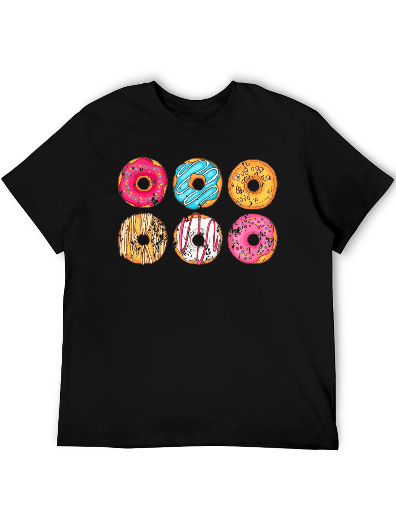 Donut Graphic Tee - Fun Foodie Style