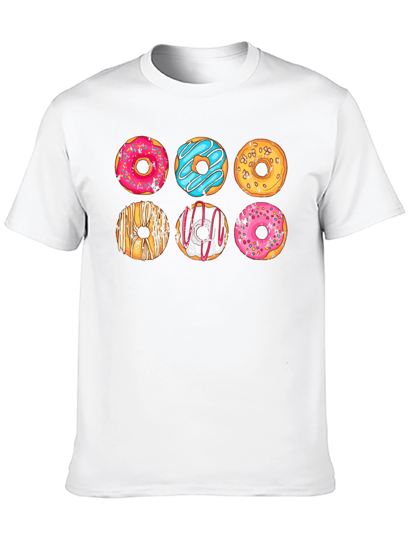 Donut Graphic Tee - Fun Foodie Style