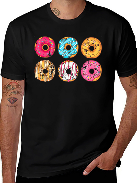 Donut Graphic Tee - Fun Foodie Style