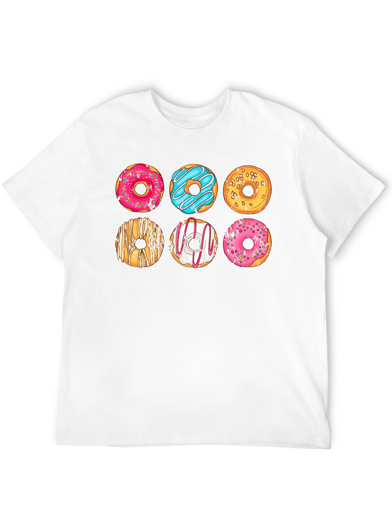 Donut Graphic Tee - Fun Foodie Style
