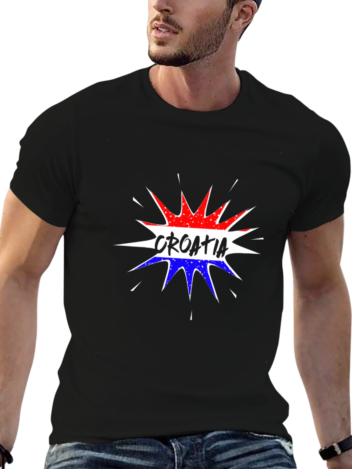 Croatia T-Shirt: Bold Patriotic Graphic Tee