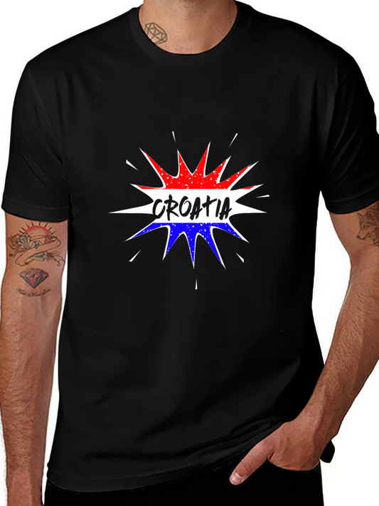Croatia T-Shirt: Bold Patriotic Graphic Tee