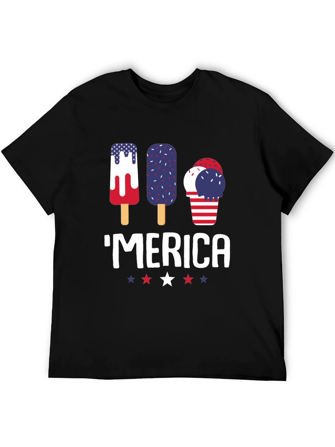 American Pride T-Shirt Patriotic Merica Tee