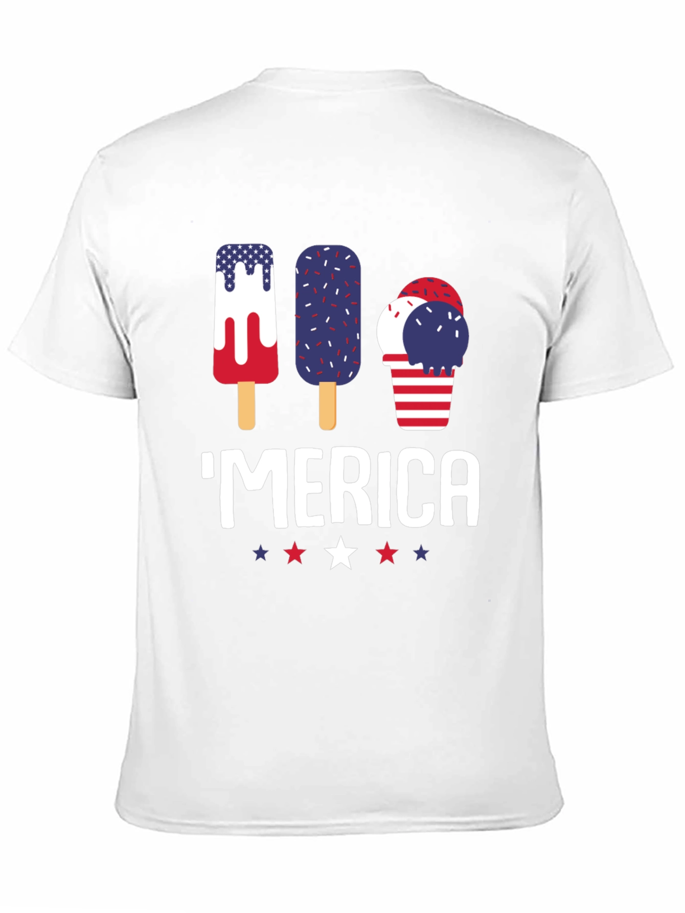American Pride T-Shirt Patriotic Merica Tee
