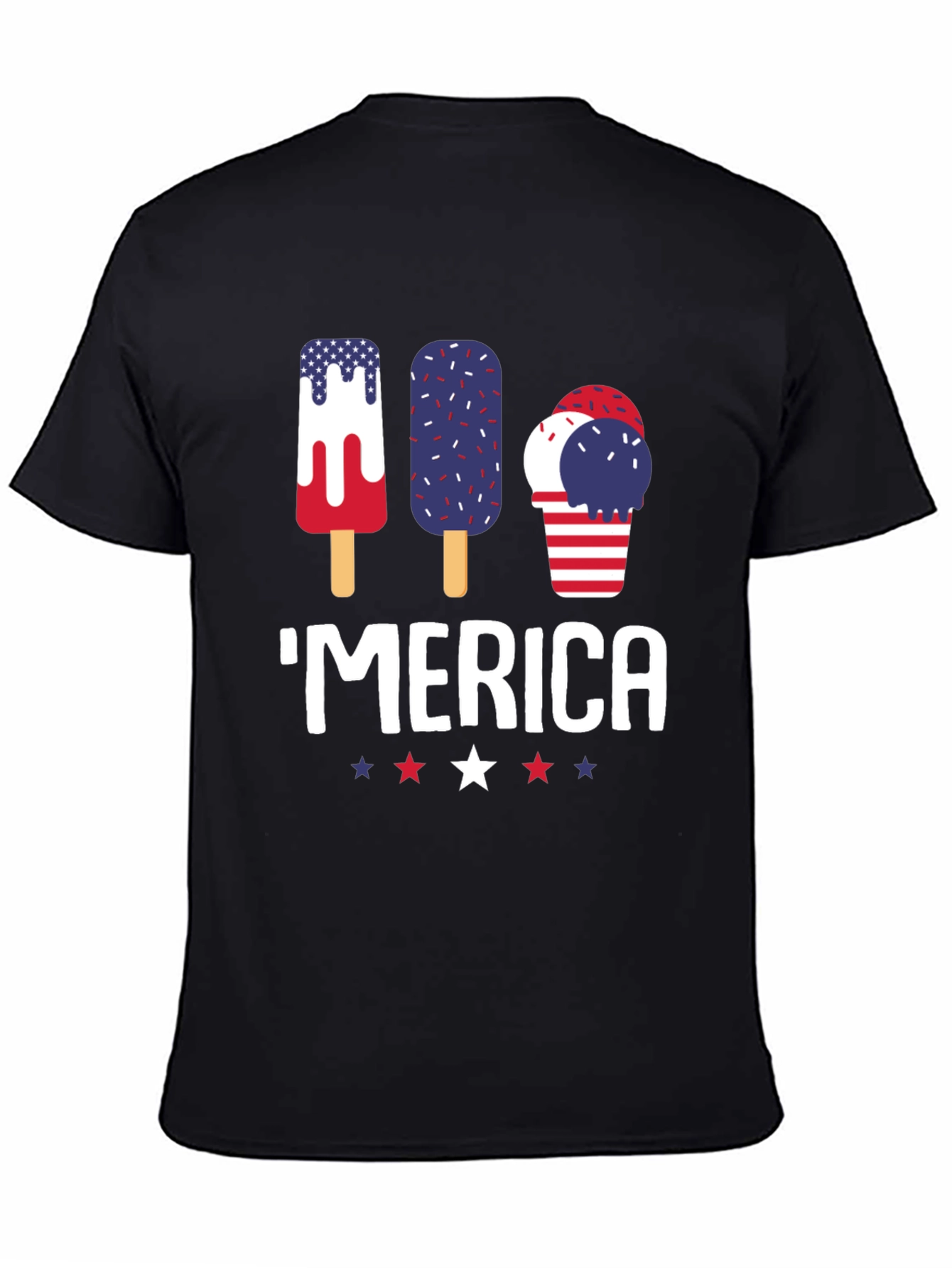 American Pride T-Shirt Patriotic Merica Tee