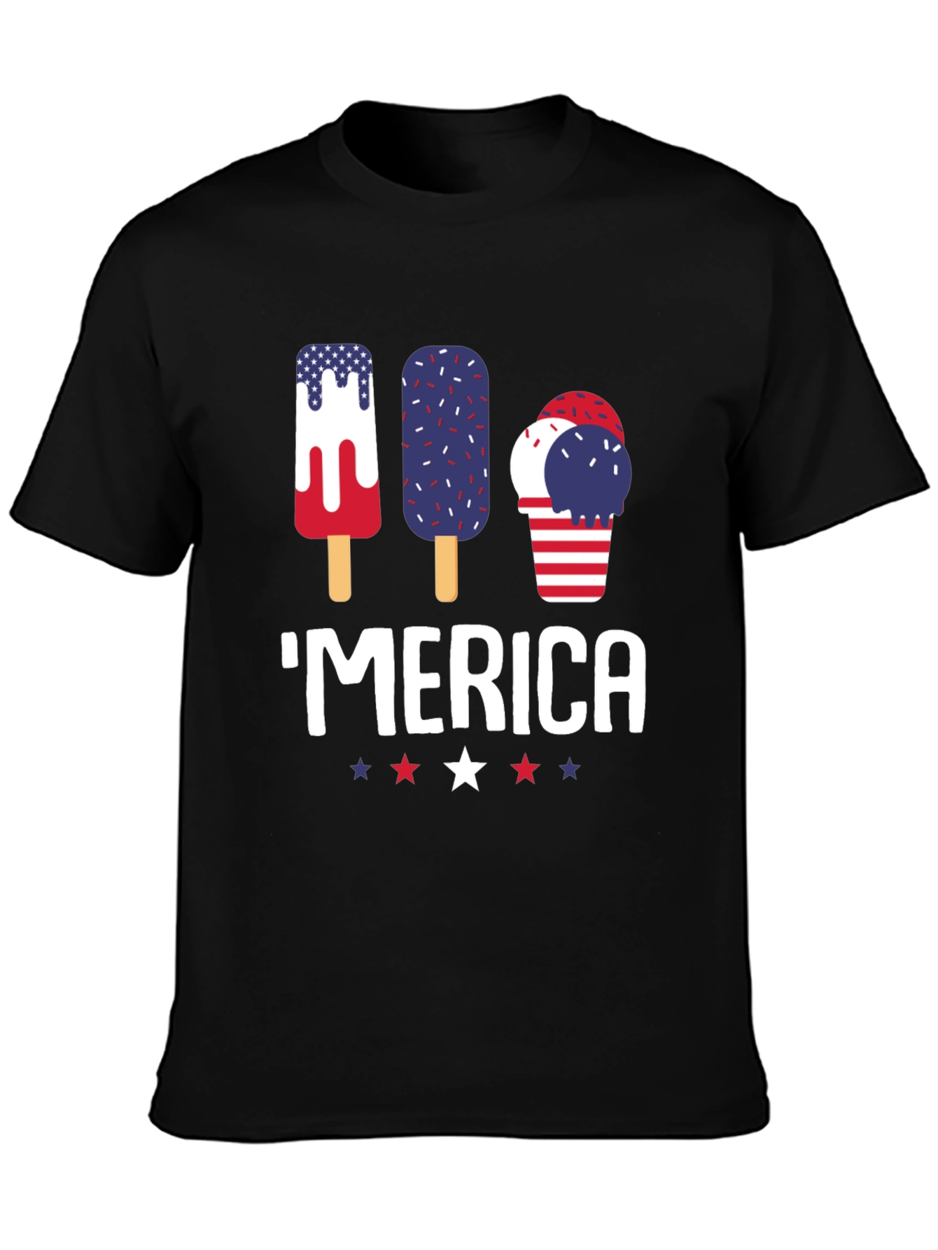 American Pride T-Shirt Patriotic Merica Tee