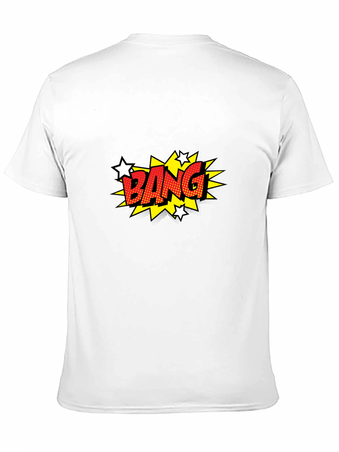 Comic Style BANG Graphic Black T-Shirt