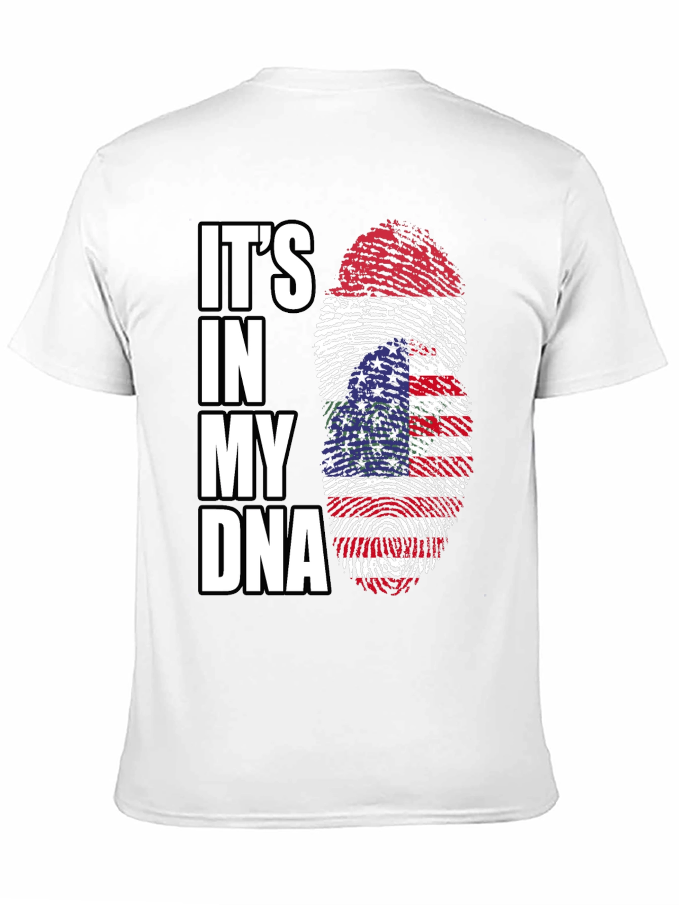 Patriotic Its in My DNA Graphic Tee