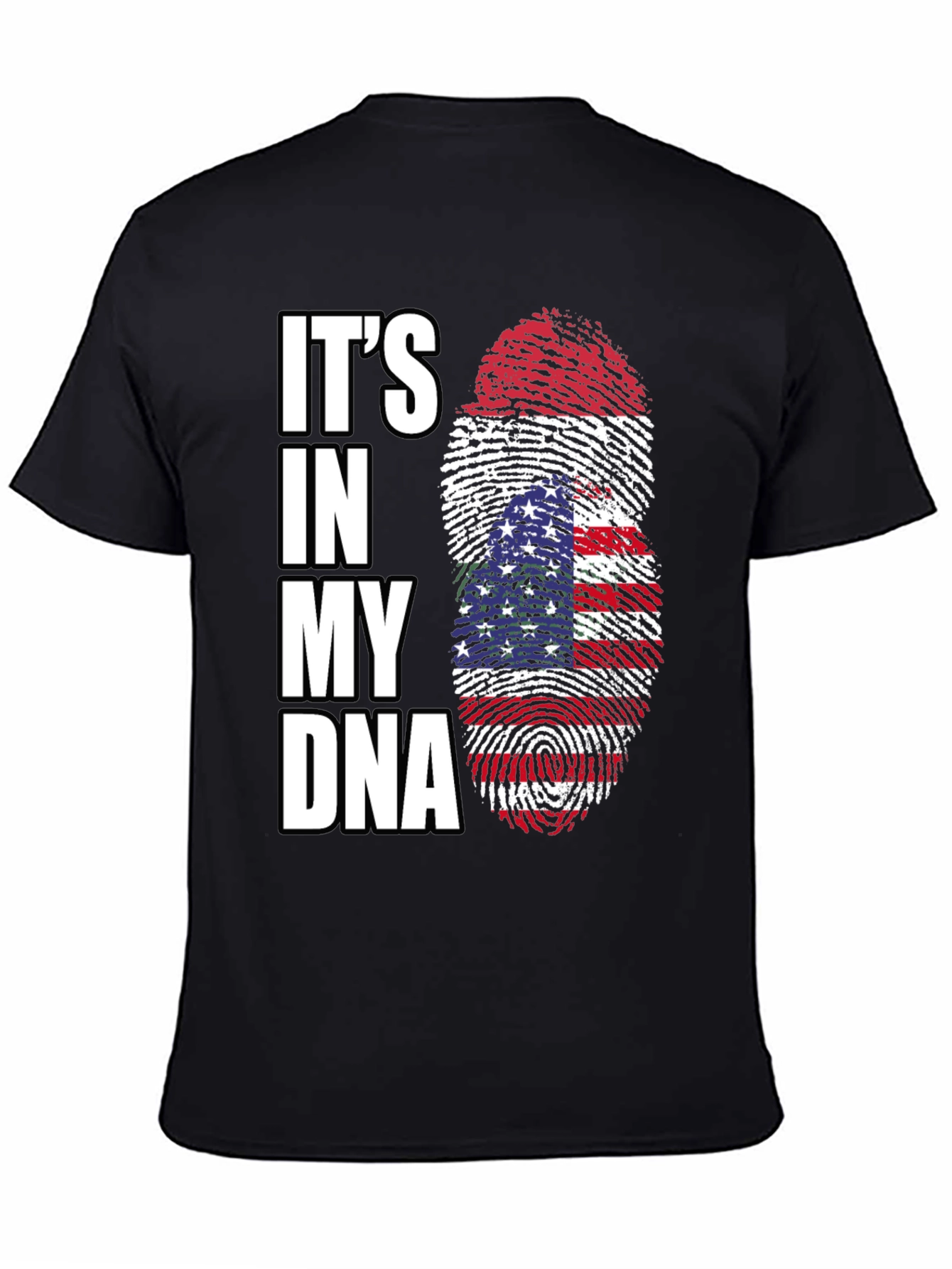 Patriotic Its in My DNA Graphic Tee