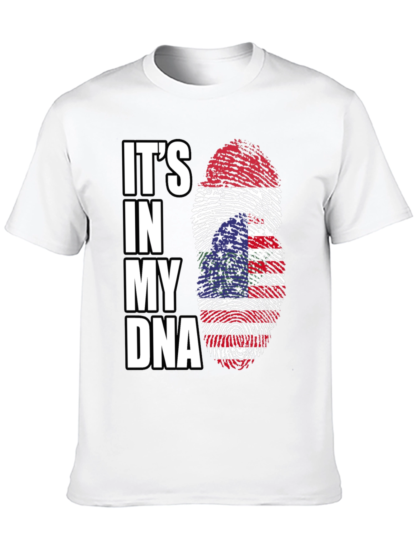 Patriotic Its in My DNA Graphic Tee