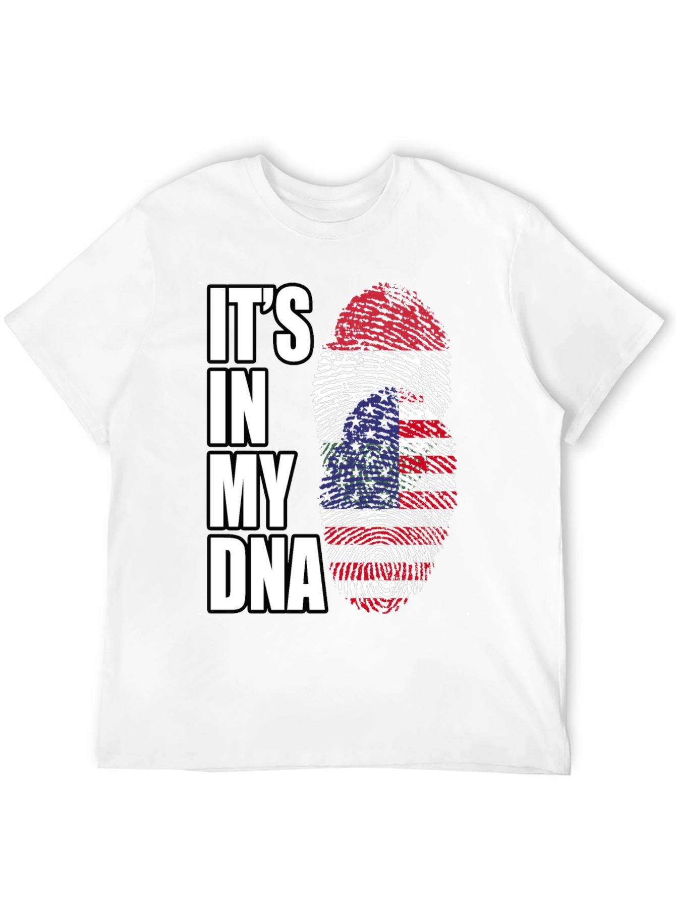 Patriotic Its in My DNA Graphic Tee