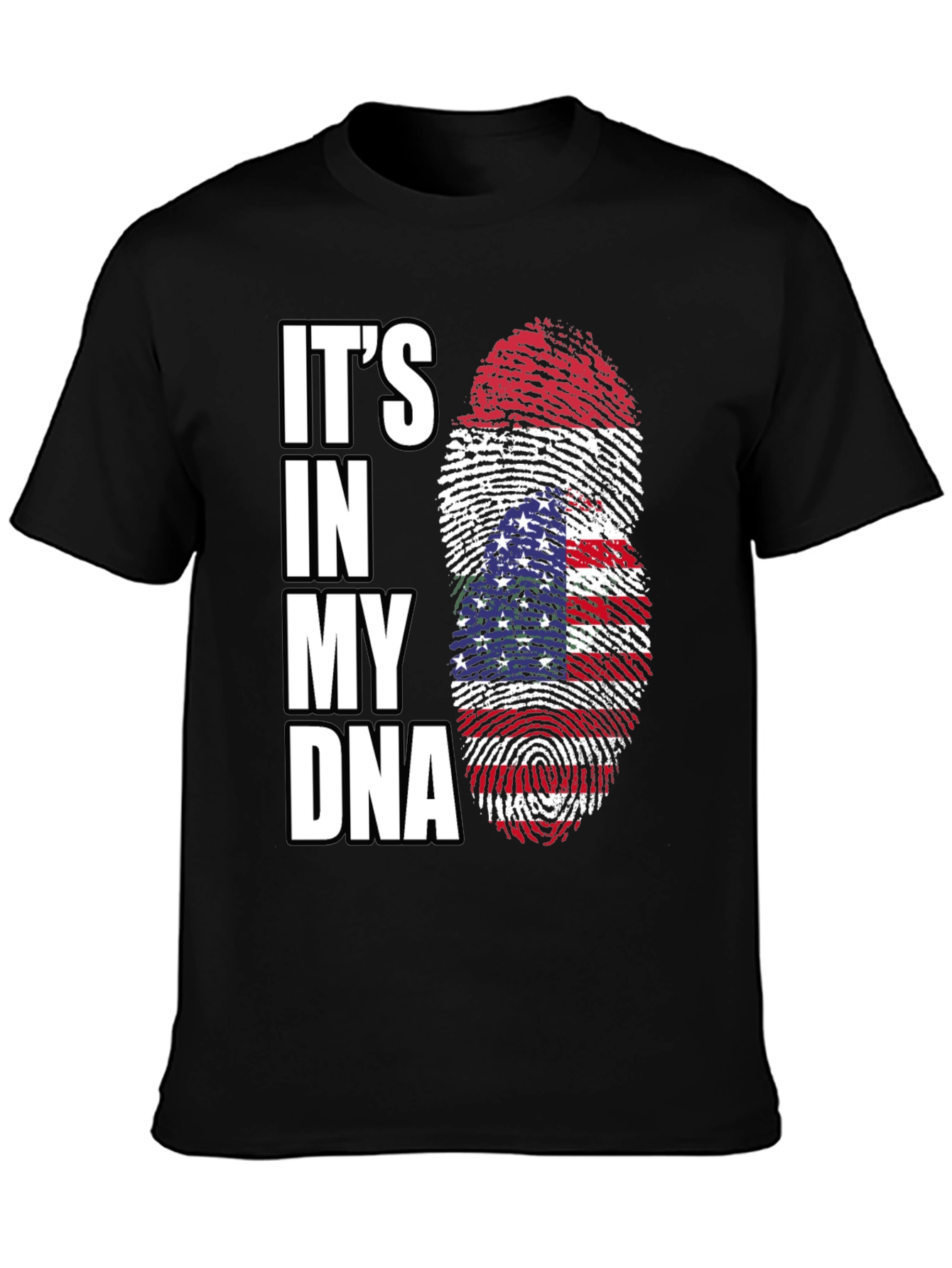 Patriotic Its in My DNA Graphic Tee