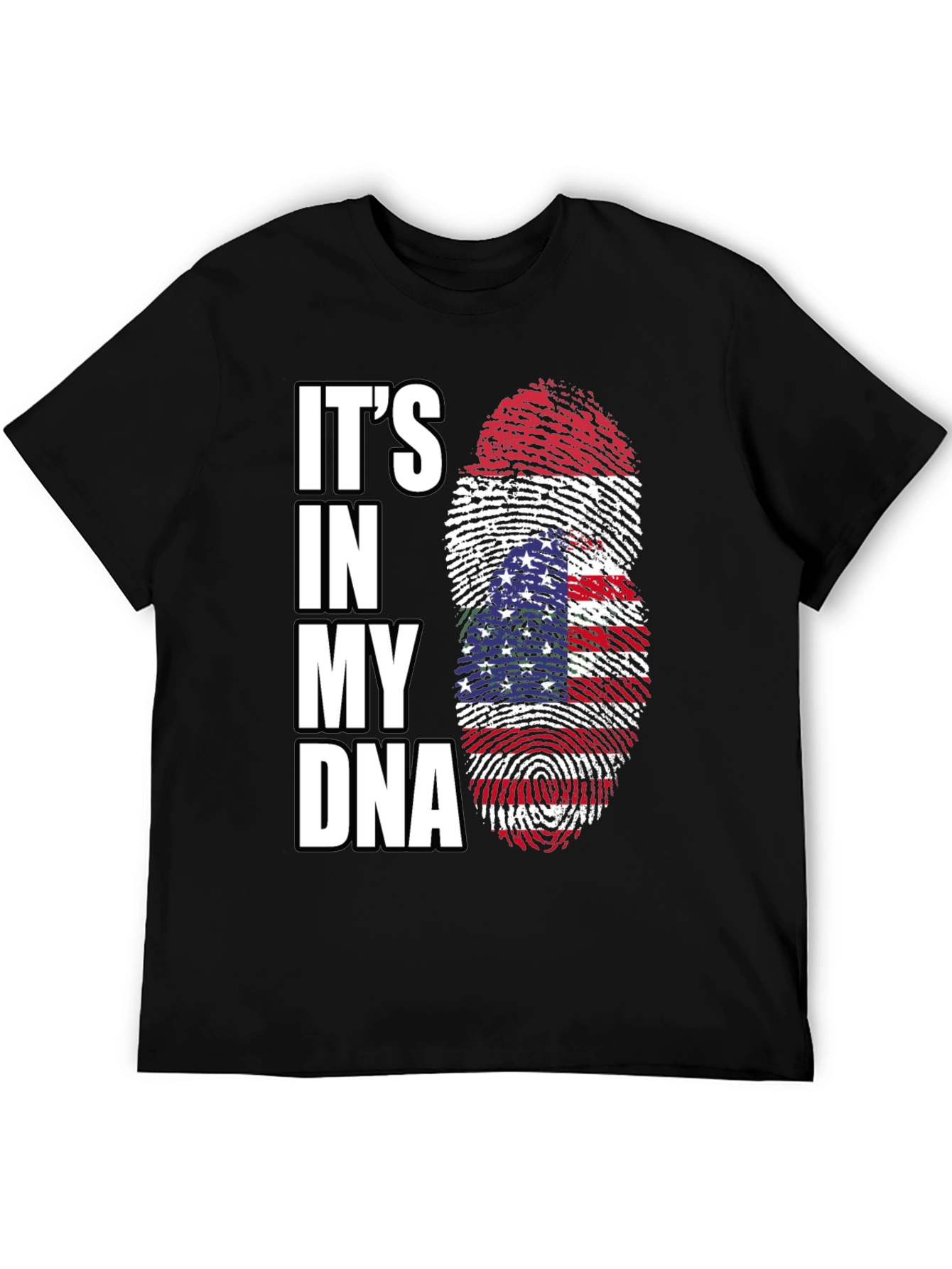 Patriotic Its in My DNA Graphic Tee