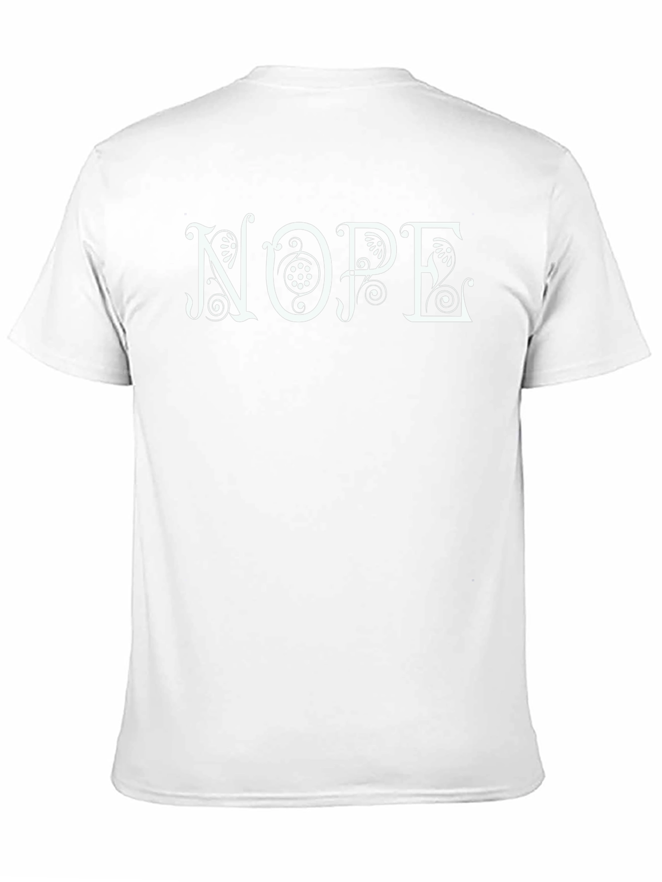 Nope Graphic Tee - Stylish Casual Wear