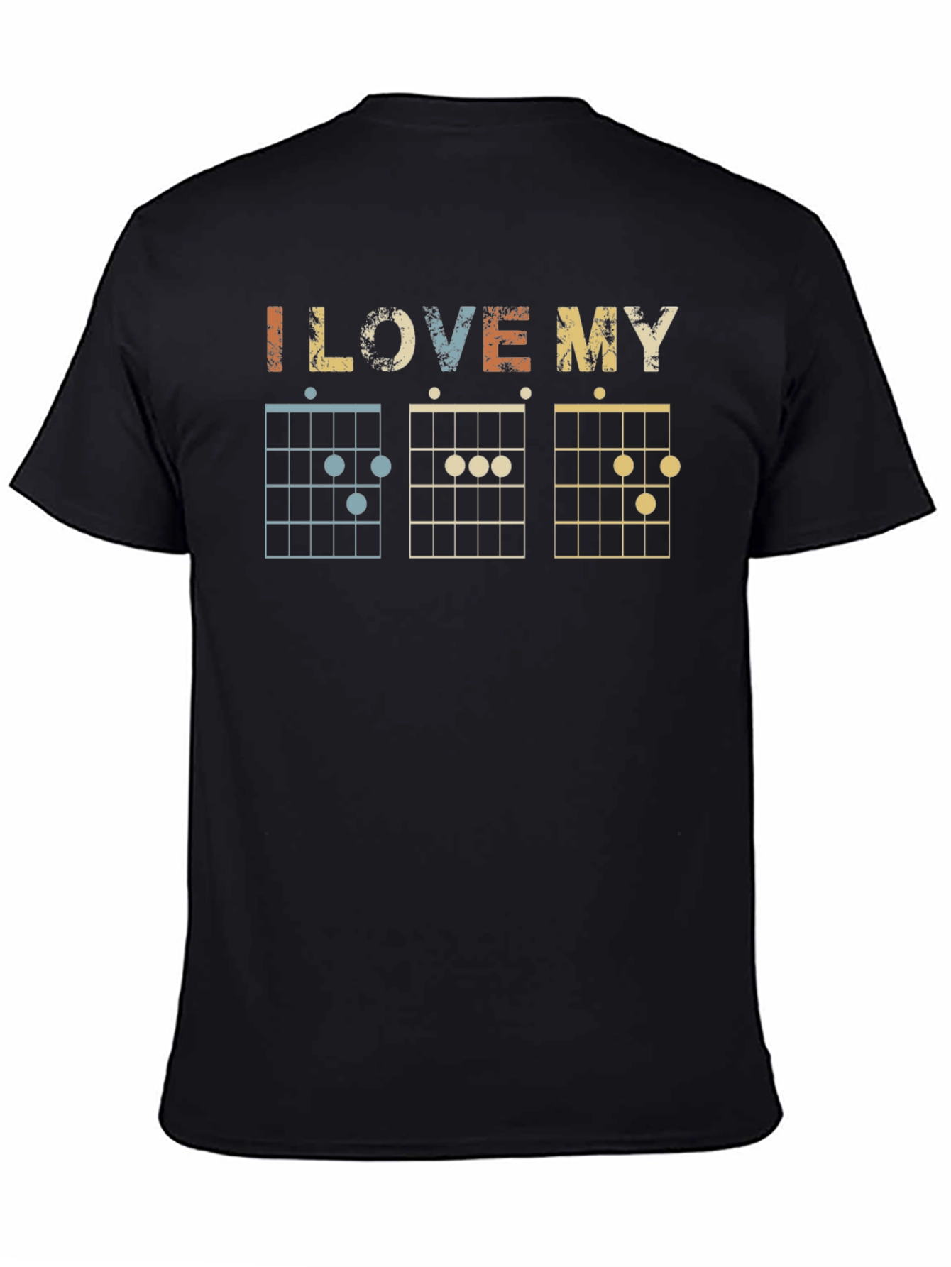 I Love My Chords Guitarist T-Shirt