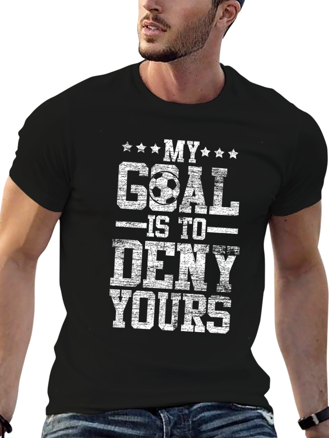 My Goal is to Deny Yours Graphic Tee