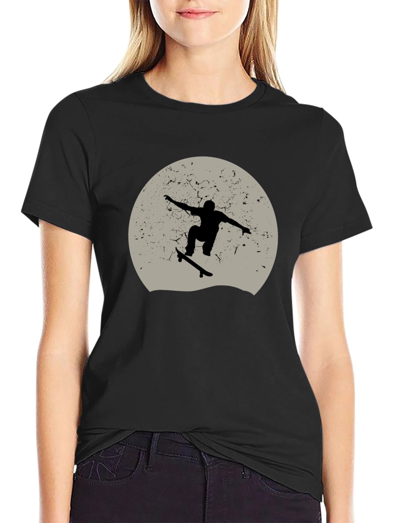 Skateboarder T-Shirt - Retro Style Design