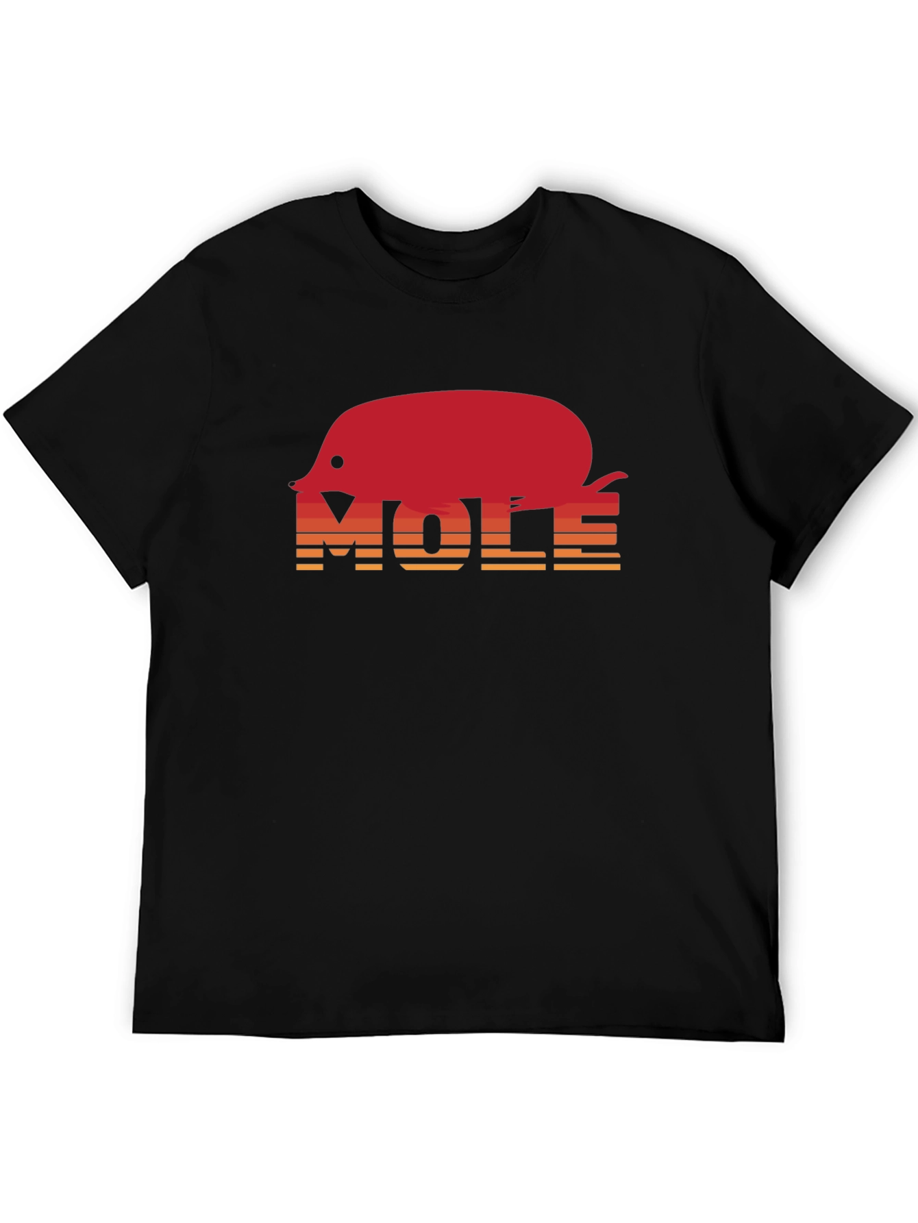 Mole Graphic Tee - Retro Style