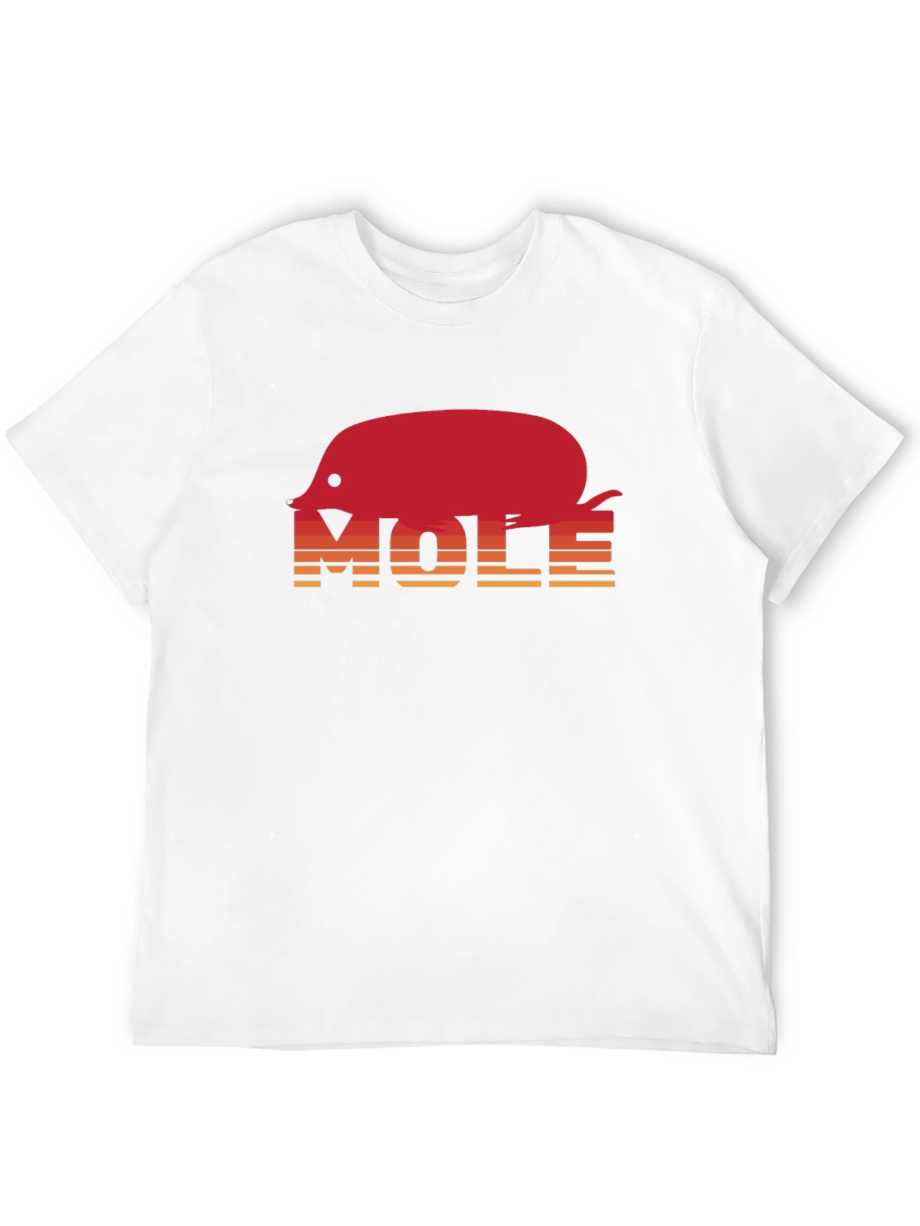 Mole Graphic Tee - Retro Style